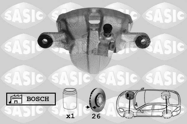 Zacisk hamulca SASIC 6500055