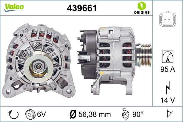 Alternator VALEO 439661