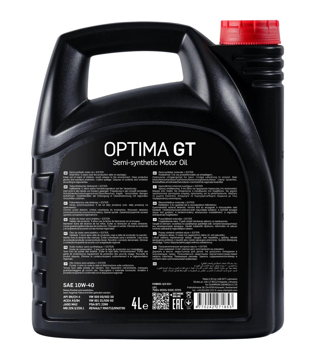 Levně ChempiOil Optima GT 10W-40 4 l
