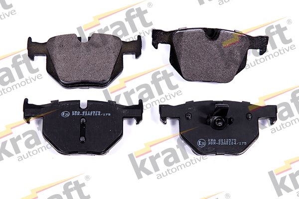Sada brzdových destiček, kotoučová brzda KRAFT AUTOMOTIVE 6012575