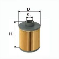 Filtr paliwa PZL FILTERS WP232X