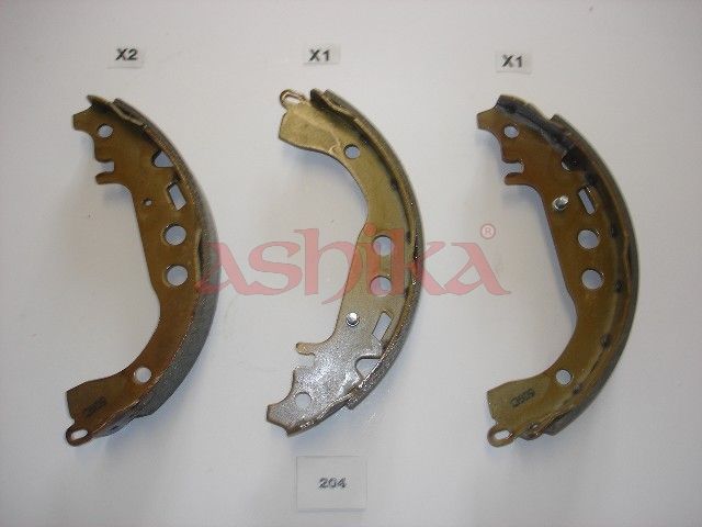 Set saboti frana ASHIKA 55-02-204