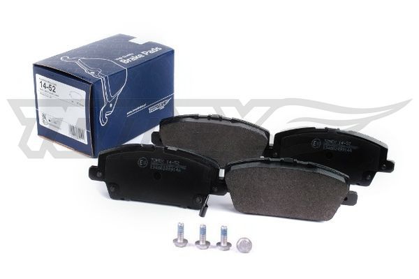 Levně Sada brzdových destiček, kotoučová brzda TOMEX Brakes 14-52