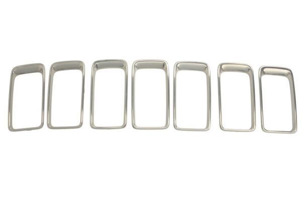 Baguette et bande protectrice, grille de radiateur