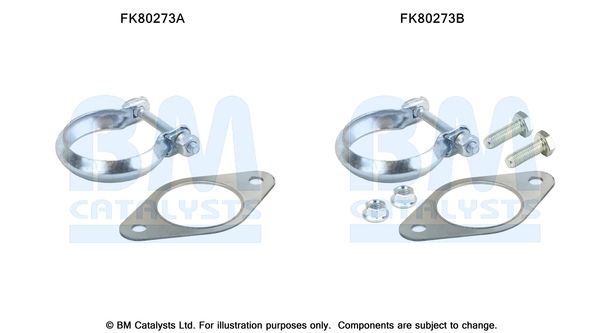 Zestaw montażowy, katalizator BM CATALYSTS FK80273