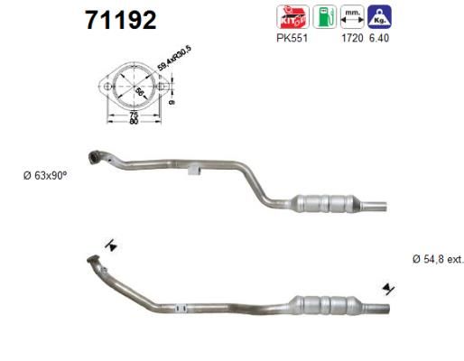 Katalizator AS 71192