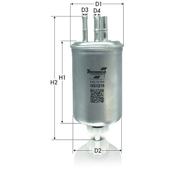 Filtr paliwa TECNECO FILTERS GS1219