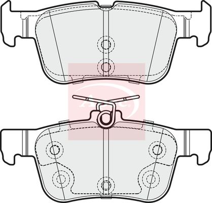 Apec - Rear Brake Pad Set