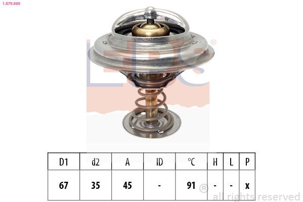 Termostat, środek chłodzący EPS 1.879.989