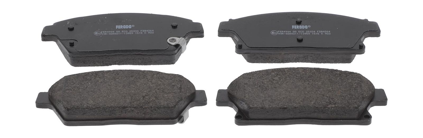 Комплект тормозных колодок, дисковый тормоз