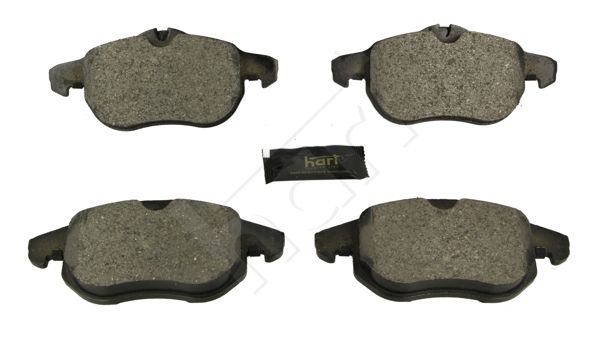 Zestaw klocków hamulcowych, hamulce tarczowe HART 211 820