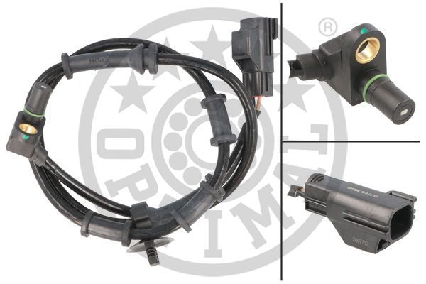 Czujnik, prędkość obrotowa koła OPTIMAL 06-S782