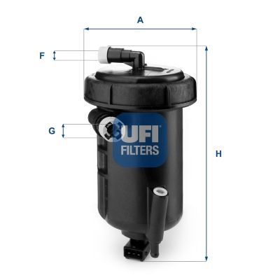 Palivový filter UFI 55.147.00
