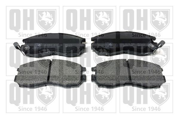 Zestaw klocków hamulcowych, hamulce tarczowe QUINTON HAZELL BP697