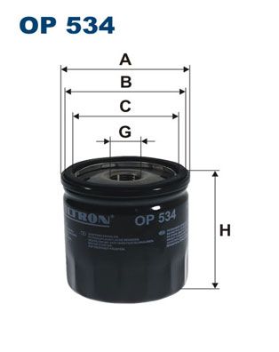 Olejový filtr FILTRON OP 534