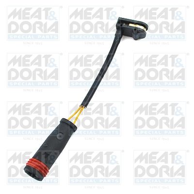 Styk ostrzegawczy, zużycie okładzin hamulcowych MEAT & DORIA 212076