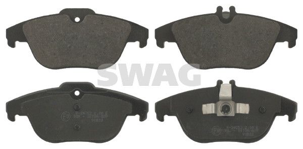 Levně Sada brzdových destiček, kotoučová brzda SWAG 10 91 6736