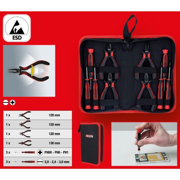 Set scule KS TOOLS 500.7220