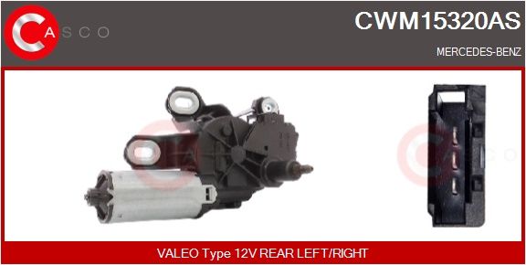 Levně Motor stěračů CASCO CWM15320AS