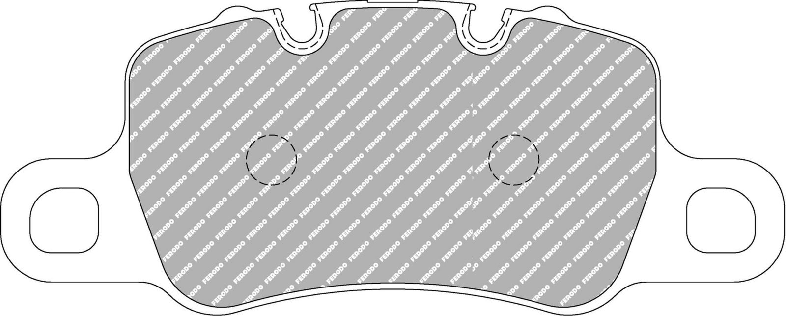 set placute frana,frana disc FERODO FCP4665H