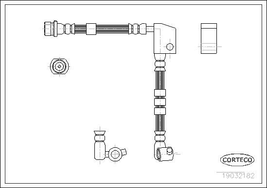 Тормозной шланг