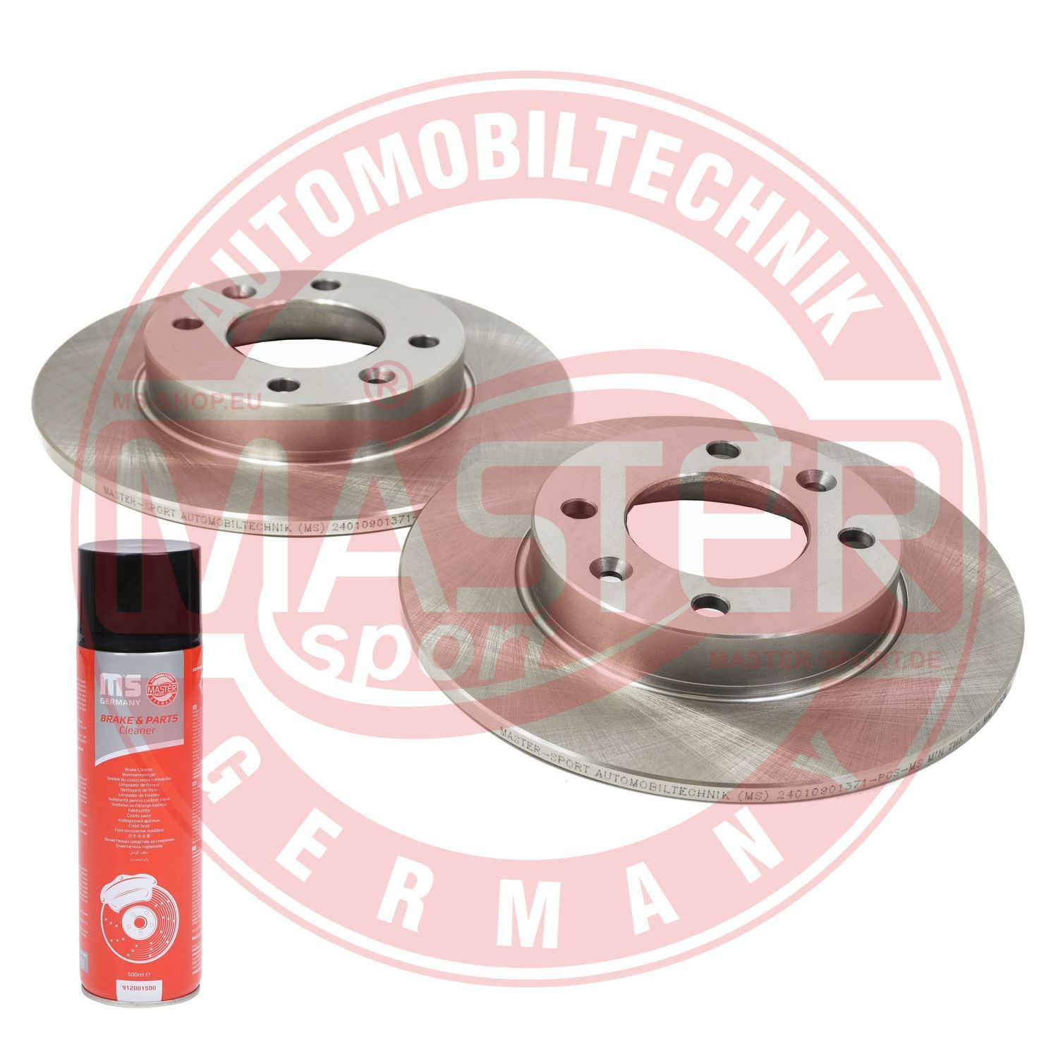 Tarcza hamulcowa MASTER-SPORT GERMANY 24010901371-SET-MSP