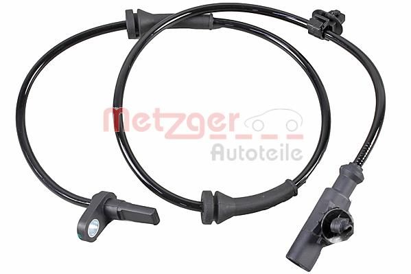 Czujnik, prędkość obrotowa koła METZGER AUTOTEILE 09001289