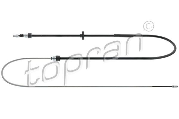 Cablu, frana de parcare TOPRAN 701 508