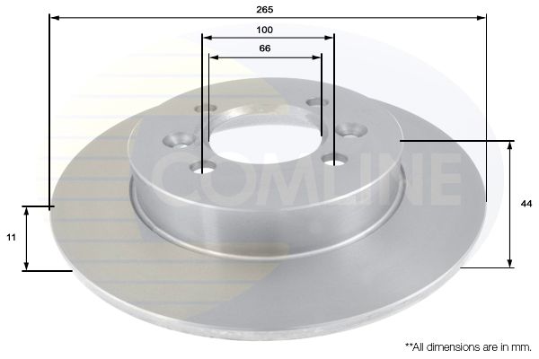 Tarcza hamulcowa COMLINE ADC1527