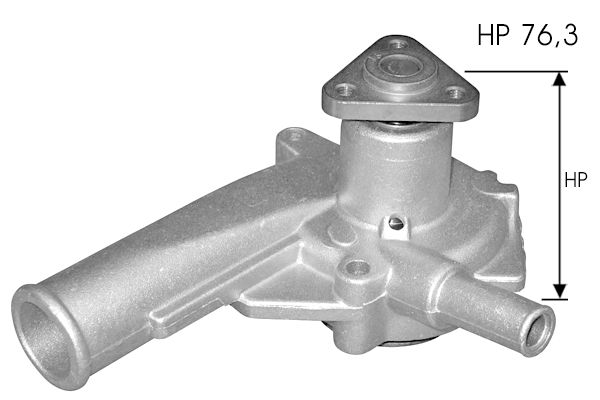 Pompe à eau, refroidissement du moteur