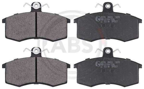 Zestaw klocków hamulcowych, hamulce tarczowe A.B.S. 36576