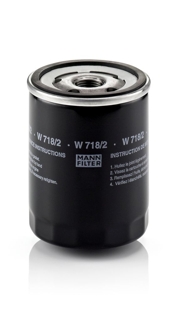 Olejový filter MANN-FILTER W 718/2