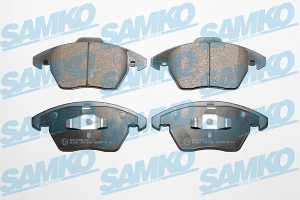 Sada brzdových destiček, kotoučová brzda SAMKO 5SP1248