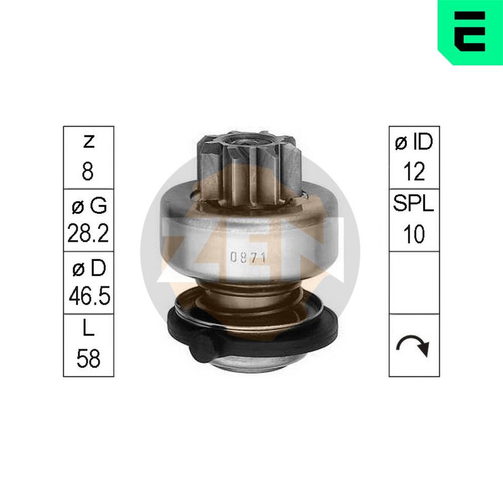 cuplaj unisens,demaror ERA ZN0871