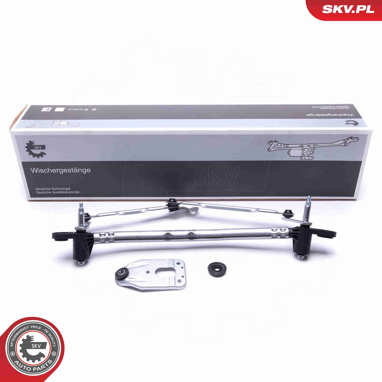 Система тяг и рычагов привода стеклоочистителя