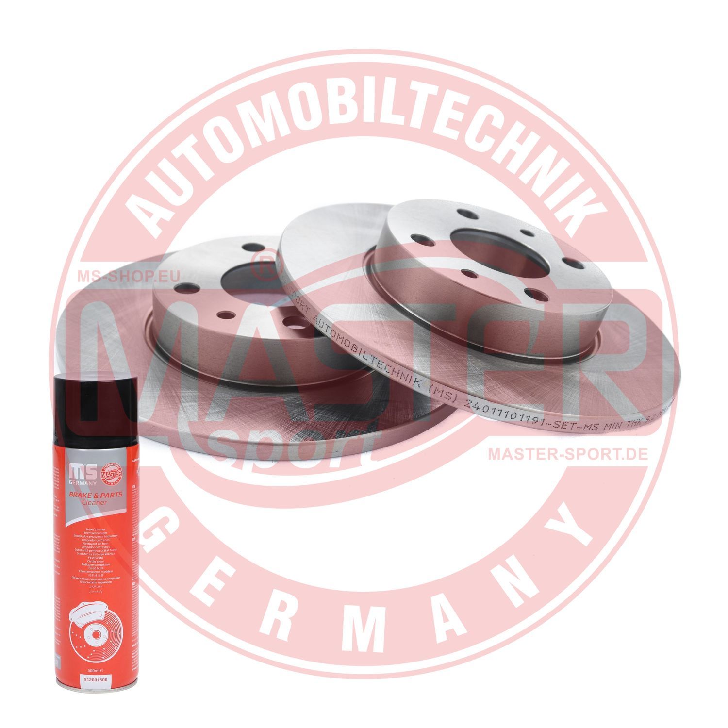 Tarcza hamulcowa MASTER-SPORT GERMANY 24011101191-SET-MSP