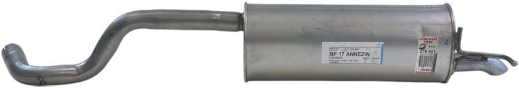 Глушитель выхлопных газов конечный