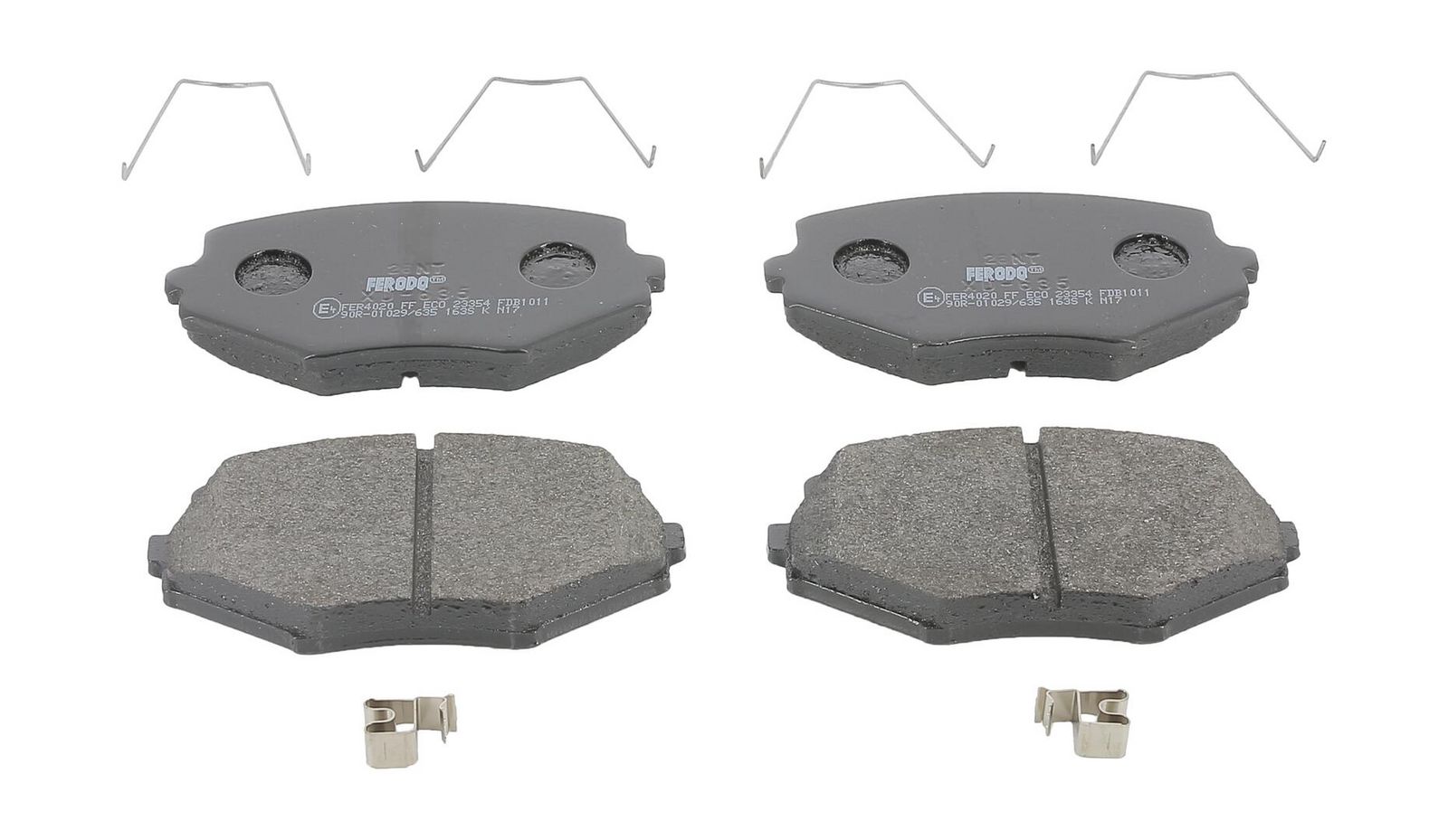 Комплект тормозных колодок, дисковый тормоз
