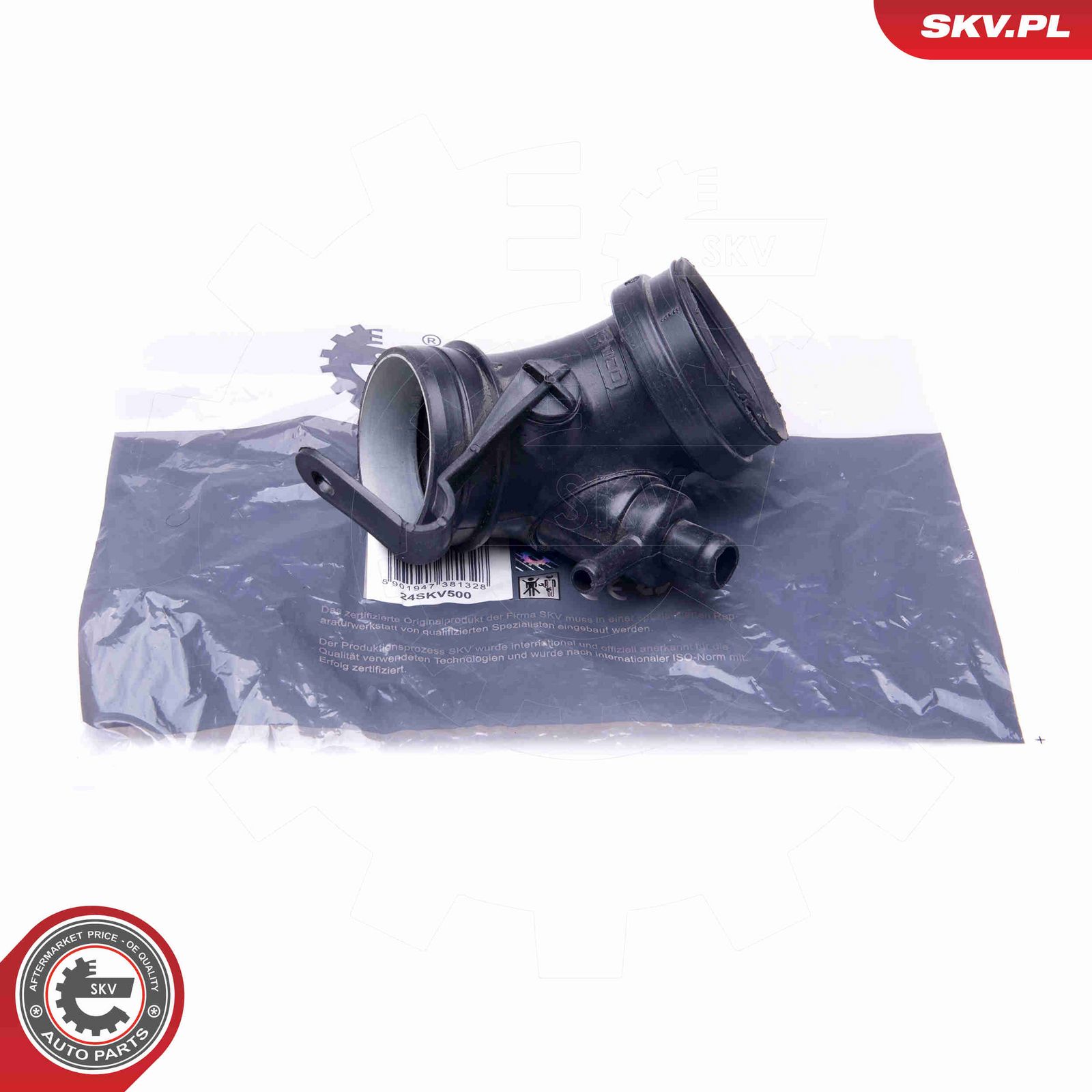 Рукав воздухозаборника, воздушный фильтр