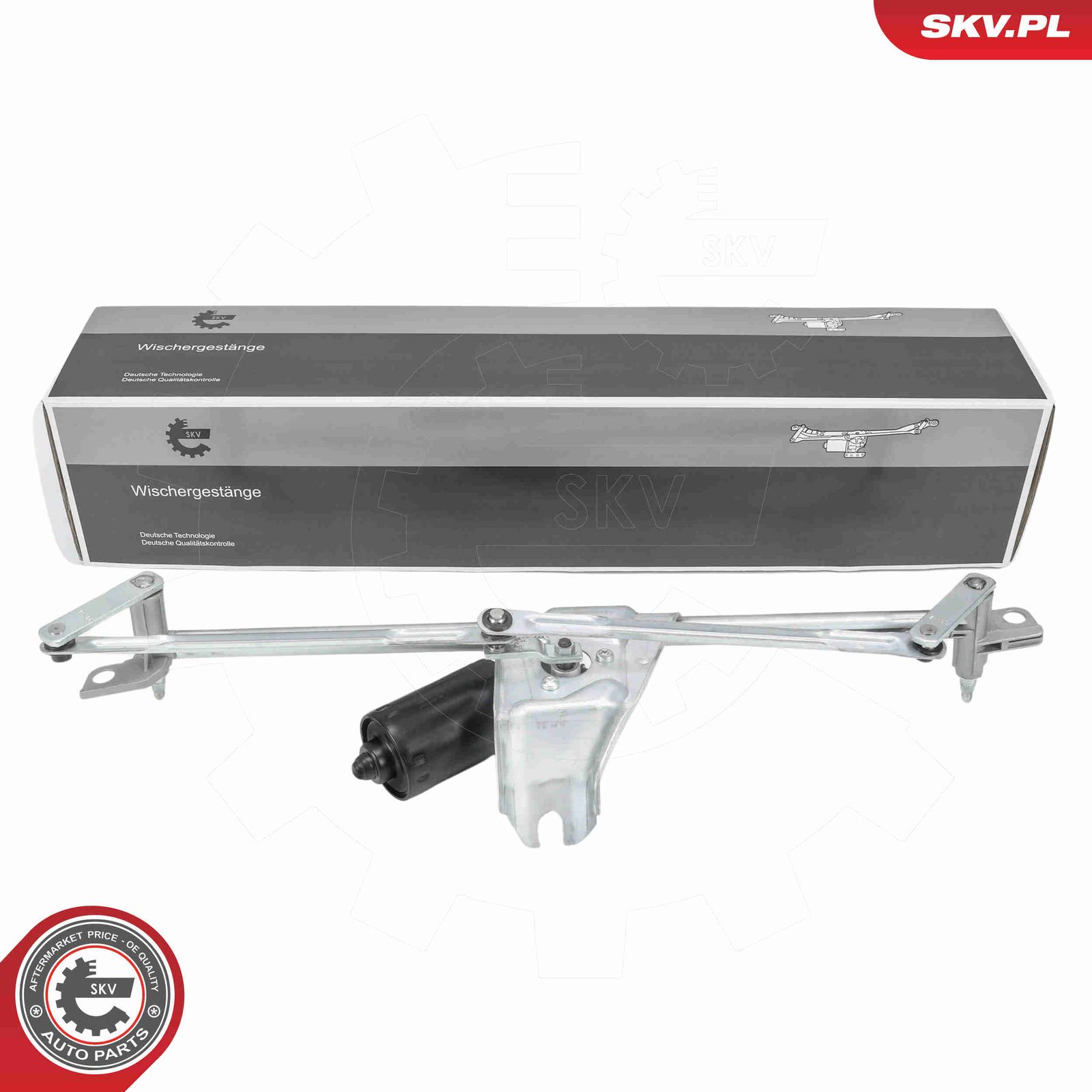 Система тяг и рычагов привода стеклоочистителя