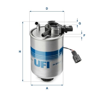 Palivový filtr UFI 24.018.01