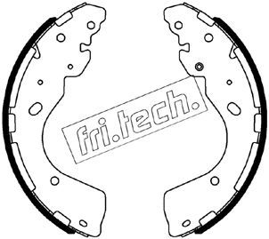 Zestaw szczęk hamulcowych FRI.TECH. 1067.203
