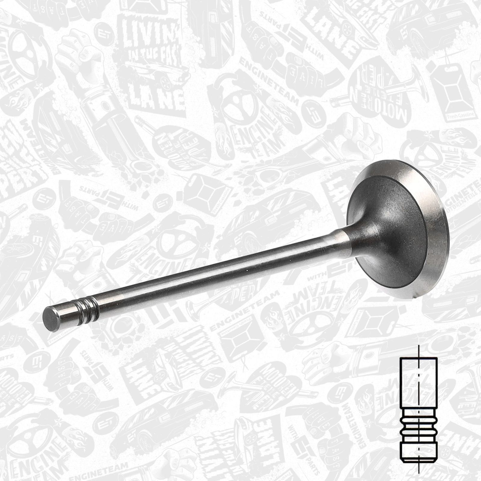 Supapa evacuare ET ENGINETEAM VE0051