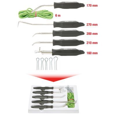 Set montat parbriz KS TOOLS 140.2240