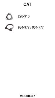 Katalizator FA1 MD000377