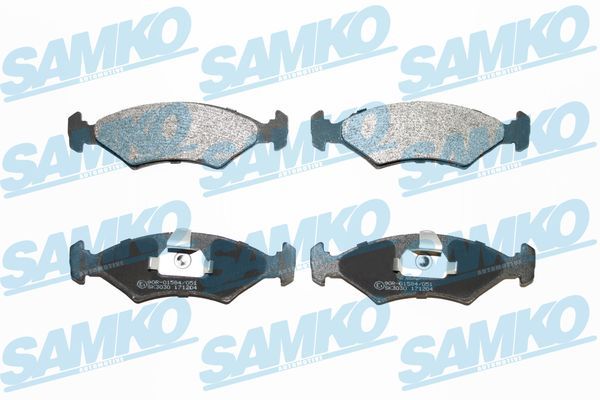 Sada brzdových destiček, kotoučová brzda SAMKO 5SP628