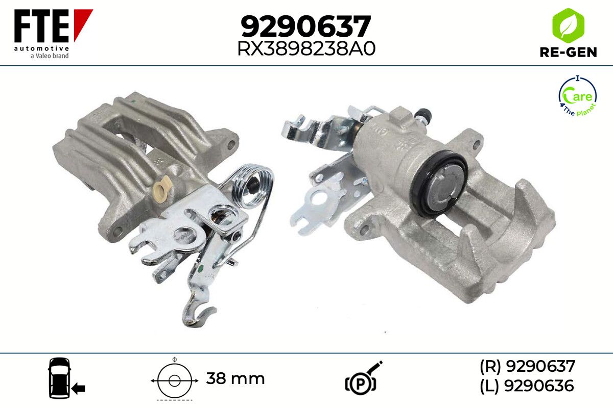Etrier frana FTE 9290637