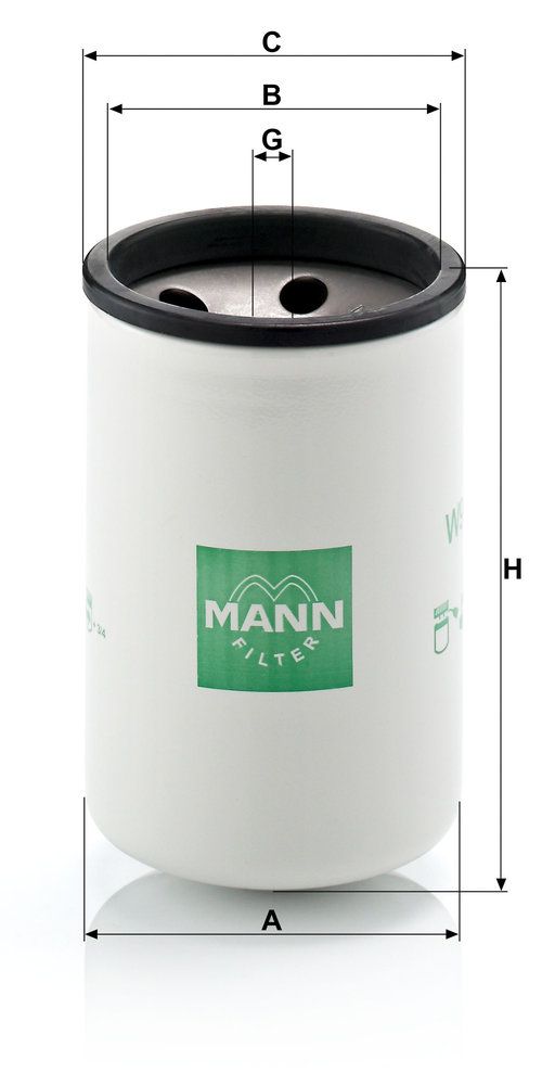 Levně Olejový filtr MANN-FILTER W 925