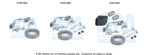 Zestaw montażowy, katalizator BM CATALYSTS FK90196