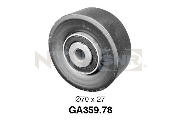Rolka napinacza, pasek klinowy wielorowkowy SNR GA359.78